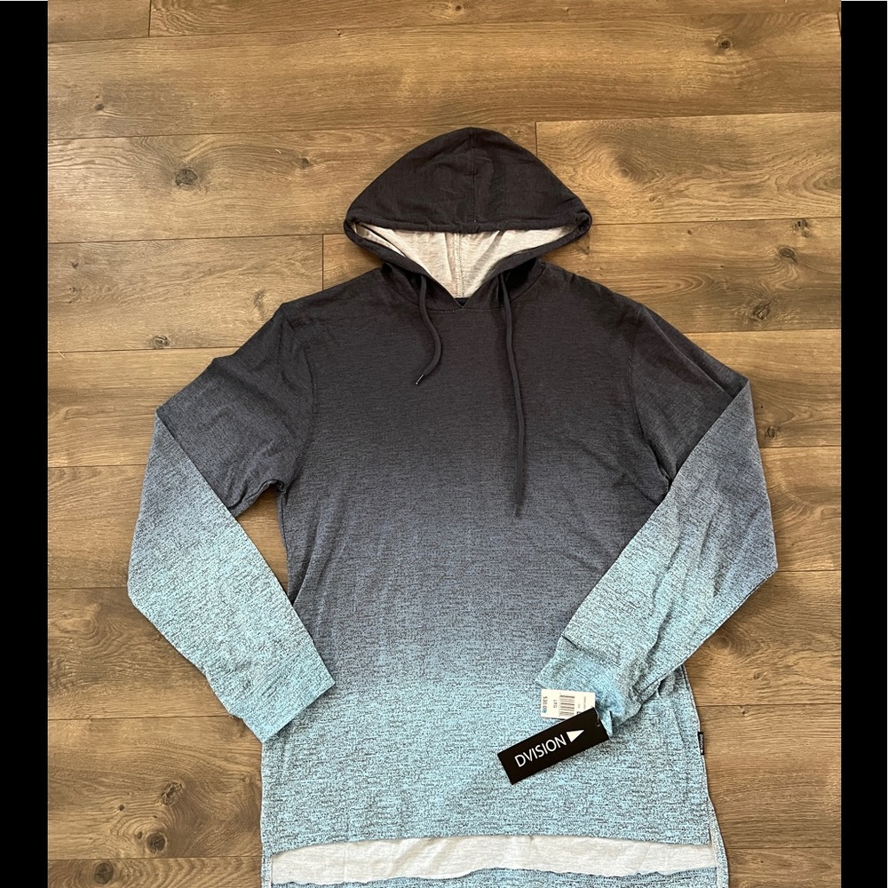 Division Townes Jersey Hoodie Size Large New